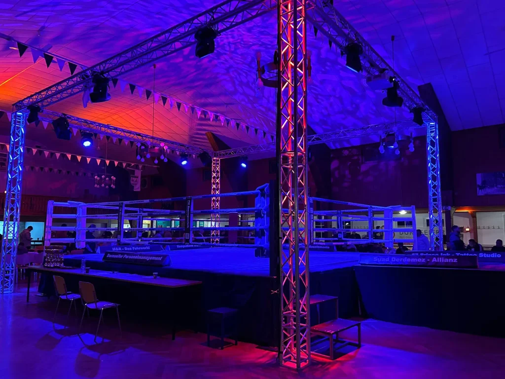 PM Boxringverleih - Peter Meeser - AIBA Hochring und Flachring