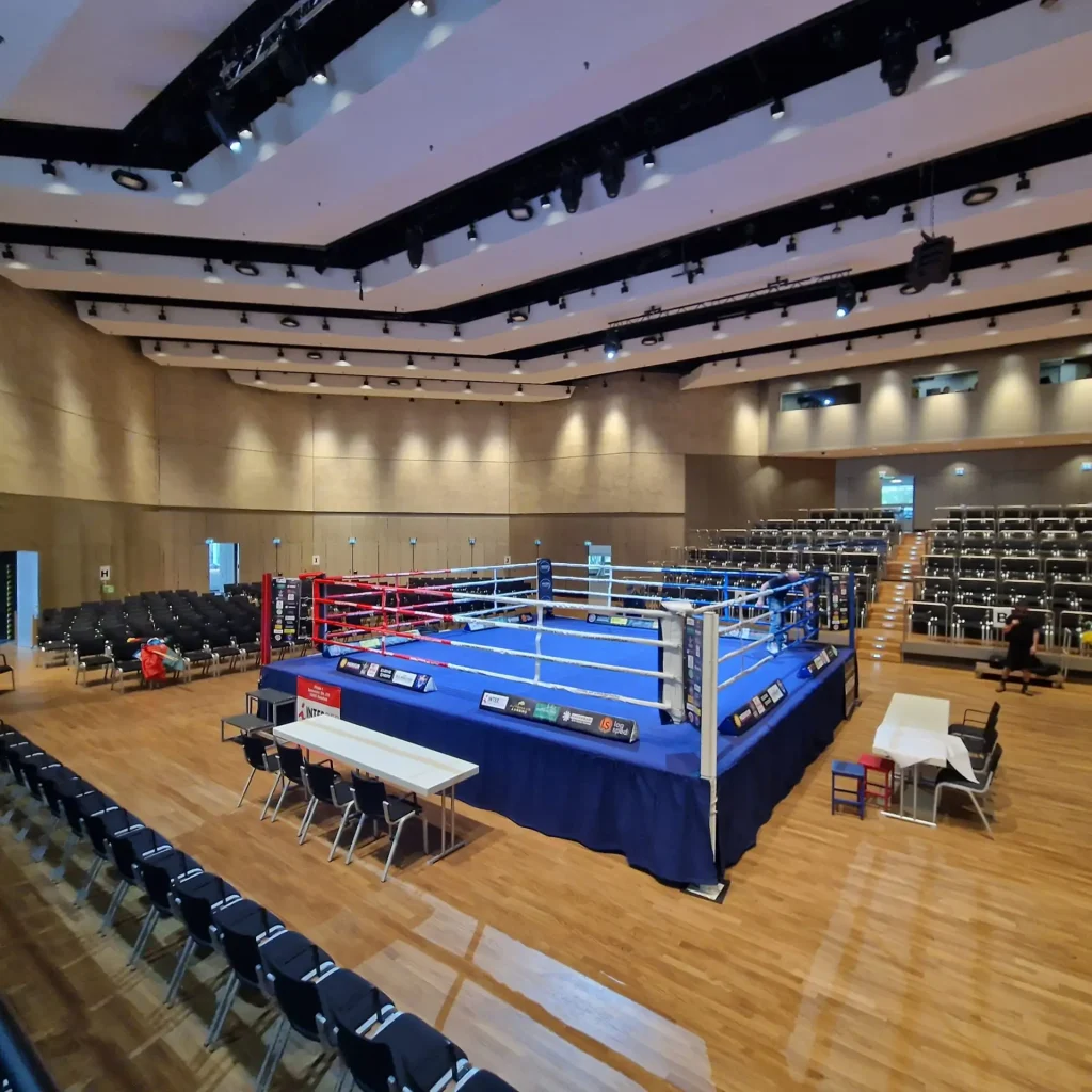 PM Boxringverleih - Peter Meeser - AIBA Hochring und Flachring
